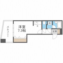 ライオンズマンション阿波座の物件間取画像